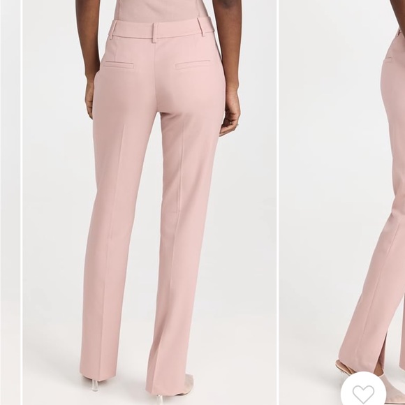 Tibi Cassius Slim Pants with Front Slip - Picture 2 of 7